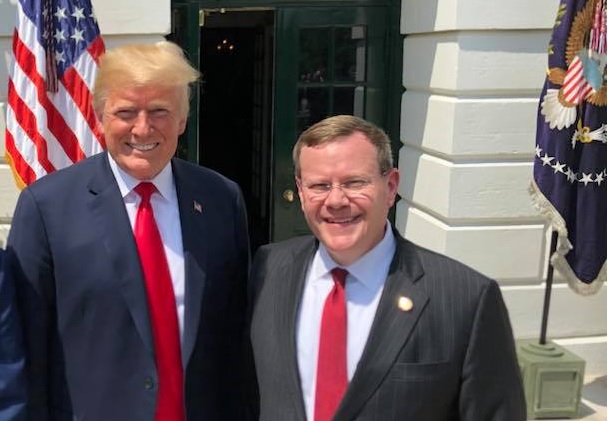Hovedgade effektivt ægtemand Speaker Moore Invites President Trump to Deliver State of the Union in  North Carolina - Speaker Tim Moore